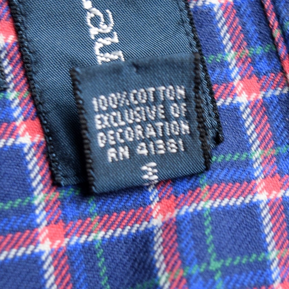 Ralph Lauren Shirt Men 3XB Classic Fit Plaid Blue Red Green Pony Big & Tall - Picture 9 of 13